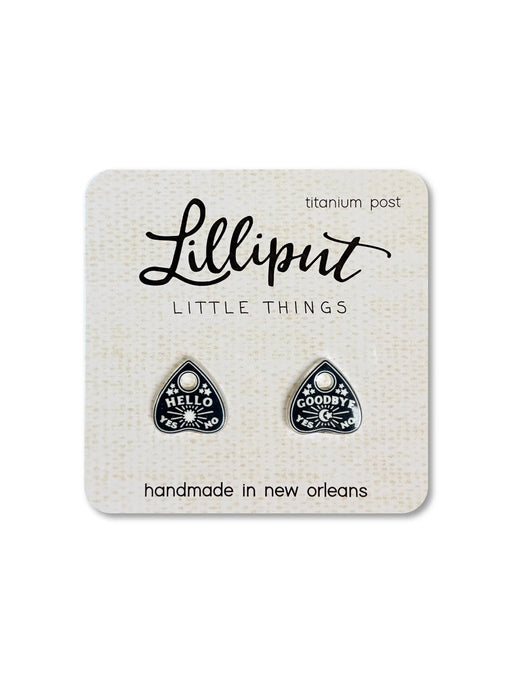 Spooky Planchette Posts by Lilliput Little Things | Studs Earrings | Light Years