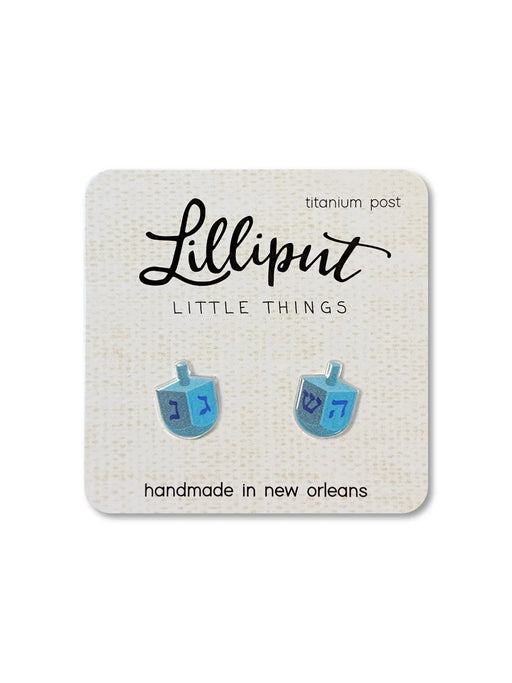 Dreidel Posts by Lilliput Little Things | Studs Earrings | Light Years