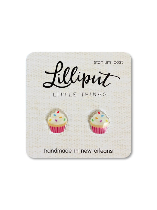 Sprinkle Cupcake Posts by Lilliput Little Things