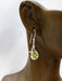 Leafy Gemstone Dangles | Peridot | Sterling Silver Earrings | Light Years