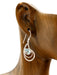 Gemstone Wing Dangles | Sterling Silver Amethyst Earrings | Light Years