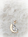 Butterfly Moon Necklace | Sterling Silver Chain Pendant | Light Years