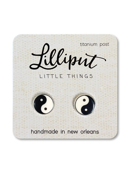 Yin Yang Posts by Lilliput Little Things | Stud Earrings | Light Years