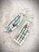 Amazonite Tassel Statement Earrings | Sterling Silver | Light Years Jewelry