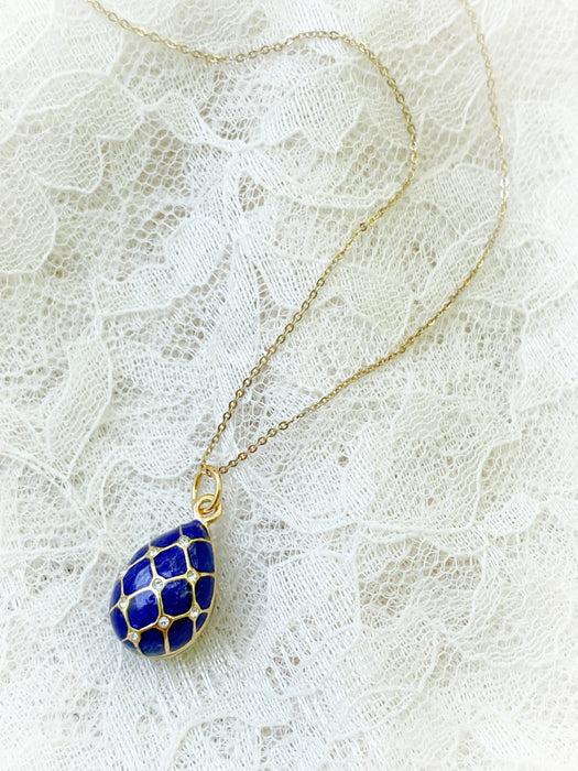 Faberge Egg Pendant Necklaces by Museum Reproductions | Light Years