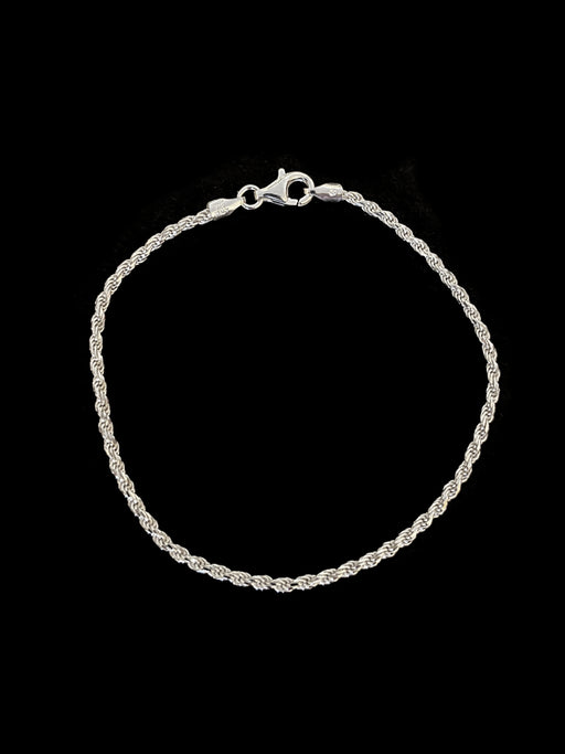 Rope Chain Bracelet | Sterling Silver Gold Vermeil | Light Years Jewelry