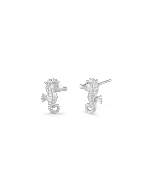 Seahorse Posts by boma | Sterling Silver Studs Earrings | Light Years