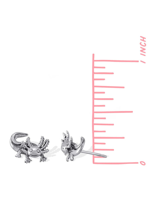 Axolotl Posts by boma | Sterling Silver Studs Earrings | Light Years