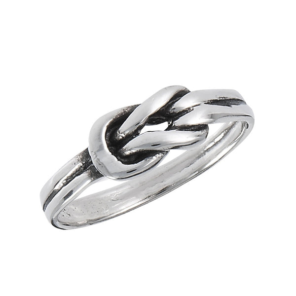 Love Knot Ring | Sterling Silver Size 4 5 6 7 8 9 | Light Years Jewelry