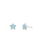 Mother of Pearl Star Posts | Sterling Silver Studs Earrings | Light Years