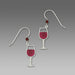 Red Wine Dangles Earrings by Sienna Sky | Sterling Silver | Light Years