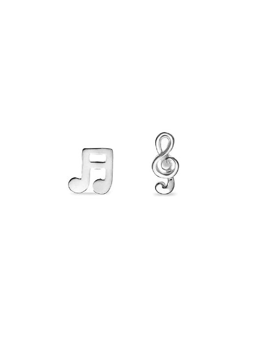 Music Note Posts | Sterling Silver Earrings | Light Years Jewelry