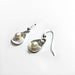 Pearl Petal Drop Earrings | Sterling Silver Dangles | Light Years Jewelry