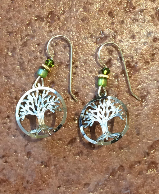 Sterling Silver Tree of Life Earrings by Sienna Sky | Light Years Jewelry