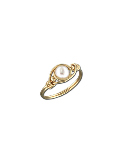 22K Gold Light CZ Ring (1.25G) - Queen of Hearts Jewelry