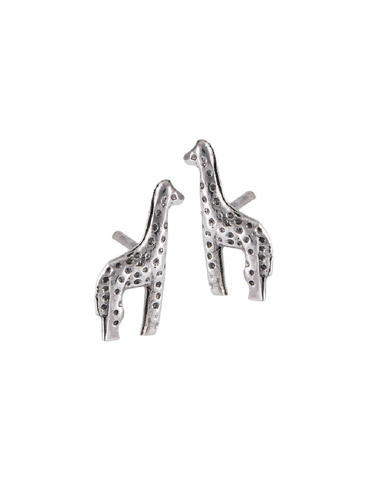 Giraffe Post Earrings | Sterling Silver Studs | Light Years Jewelry