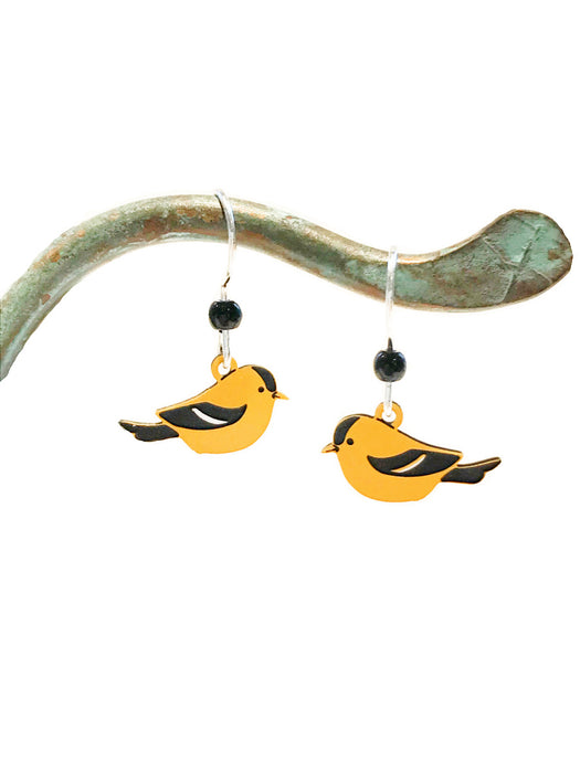American Goldfinch Dangles by Sienna Sky | Sterling Silver | Light Years