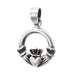 Claddagh Pendant Necklace | Sterling Silver Chain | Light Years Jewelry
