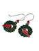 Cardinal Wreath Dangles Earrings by Sienna Sky | Sterling Silver | Light Years