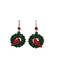 Cardinal Wreath Dangles Earrings by Sienna Sky | Sterling Silver | Light Years