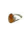 Baltic Amber Flower Ring | Sterling Silver Size 6 7 8 9 10 | Light Years
