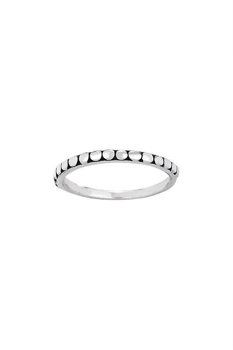 Dot Band | Sterling Silver Ring Size 6 7 8 9 | Light Years Jewelry