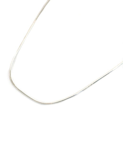Shiny Snake Chain | Sterling Silver Necklace 16 18 20 22 | Light Years