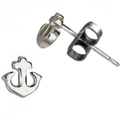 Anchor Posts | Sterling Silver Stud Earrings | Light Years Jewelry