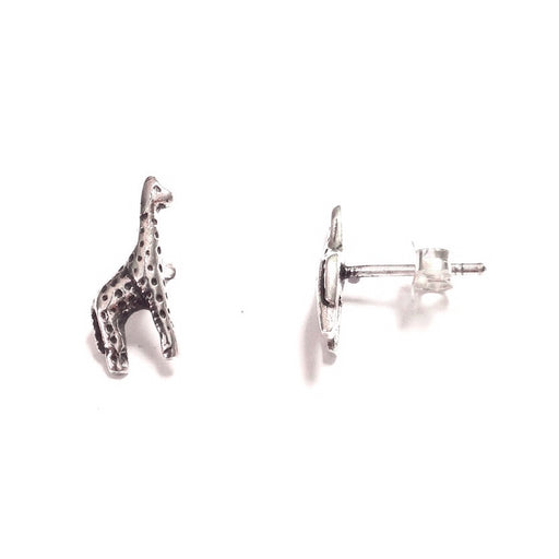 Giraffe Post Earrings | Sterling Silver Studs | Light Years Jewelry