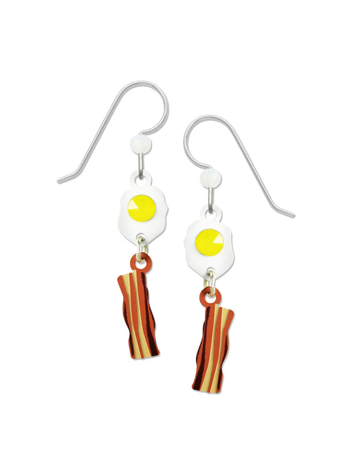 Bacon & Eggs Earrings by Sienna Sky | Sterling Silver | Light Years