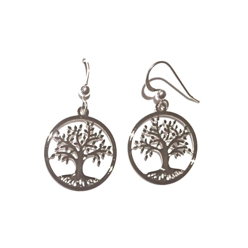 Sterling Silver Tree of Life Earrings | Sterling Silver | Light Years