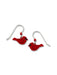 Red Cardinal Earrings Sienna Sky | Sterling Silver | Light Years Jewelry