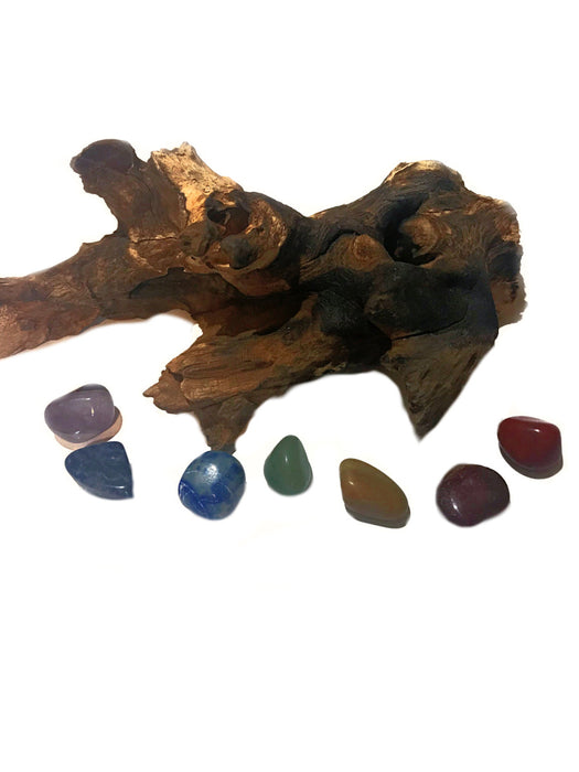Chakra Gemstone Pouch | Meditation Healing Stones | Light Years Jewelry