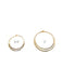 Double Hammered Hoops | 14kt Gold Filled Earrings | Light Years Jewelry