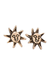 Bronze Happy Sun Posts | Sterling Silver Studs Earrings | Light Years Jewelry