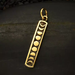 Moon Phase Bar Necklace | 14kt Gold Vermeil Bronze Chain | Light Years Jewelry