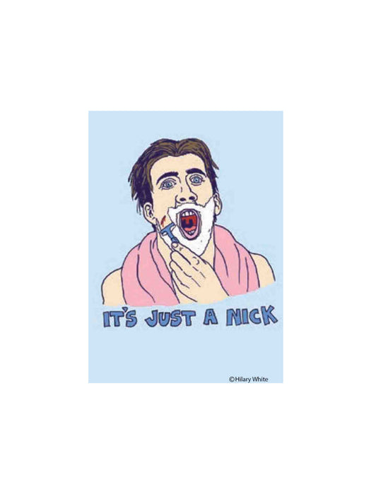 Just a Nick Fridge Magnet | Nicolas Cage Gift | Light Years Jewelry