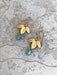 Gold Leaf & Pacific Opal Earrings | 14kt Gold Filled Dangles | Light Years