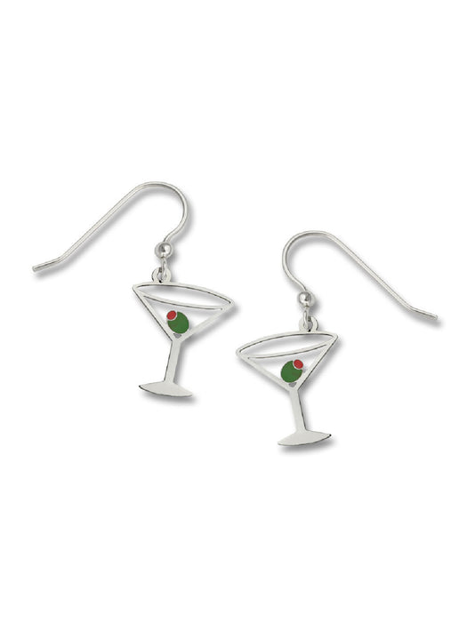 Martini Earrings by Sienna Sky | Sterling Silver | Light Years Jewelry