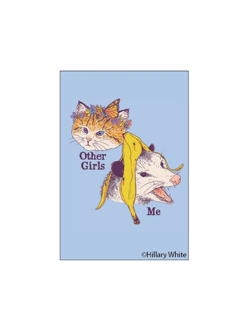 Other Girls & Me Possum Cat Fridge Magnet | Gifts & Decor | Light Years