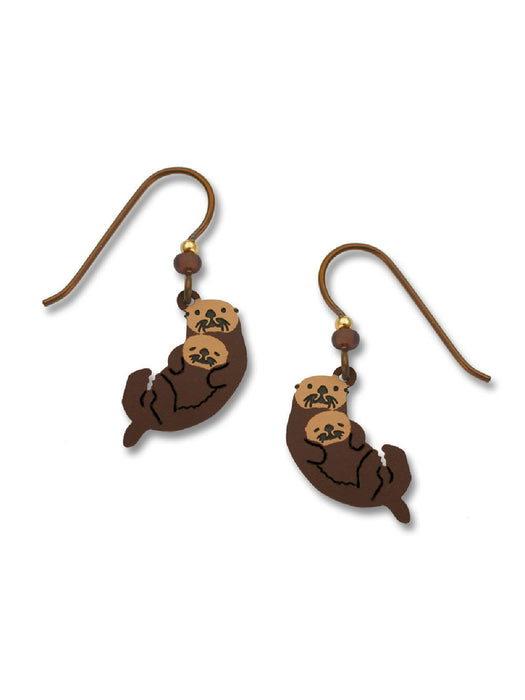 Otter & Cub Dangles by Sienna Sky | Mother's Day Earrings | Light Years