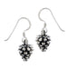 Pine Cone Dangles | Sterling Silver Earrings | Light Years Jewelry