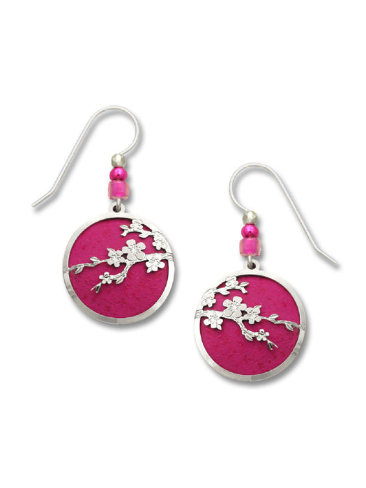 Cherry Blossom Dangles by Adajio | Sterling Silver USA | Light Years