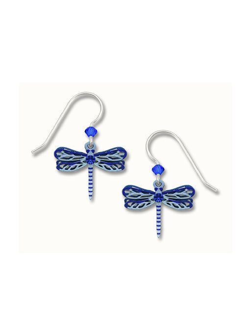 Sapphire Dragonfly Earrings Sienna Sky | Sterling Silver | Light Years