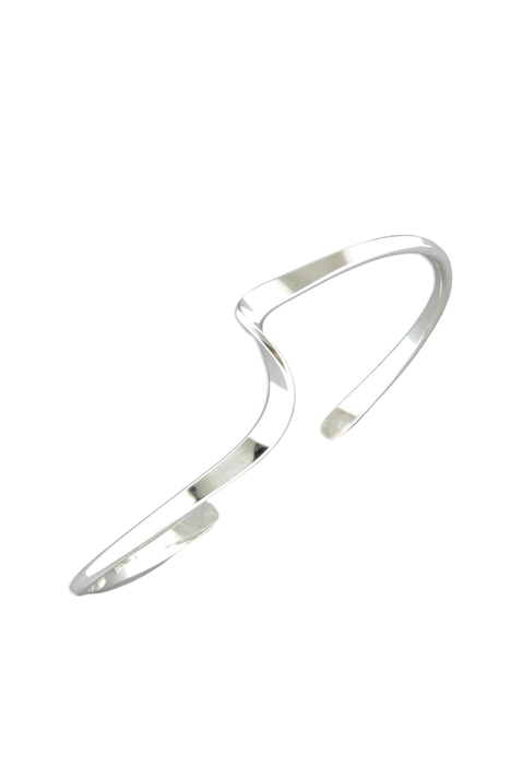 Single Twist Cuff | Sterling Silver Bracelet | Light Years Jewelry