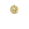 Zodiac Medallion Necklace | Taurus | Gold Plated Chain Pendant | Light Years 