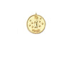 Zodiac Medallion Necklace | Virgo | Gold Plated Chain Pendant | Light Years 