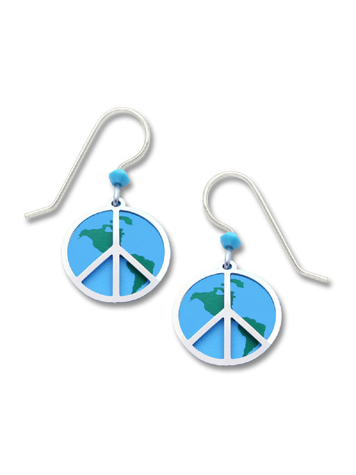 World Peace Earrings by Sienna Sky | Sterling Silver | Light Years